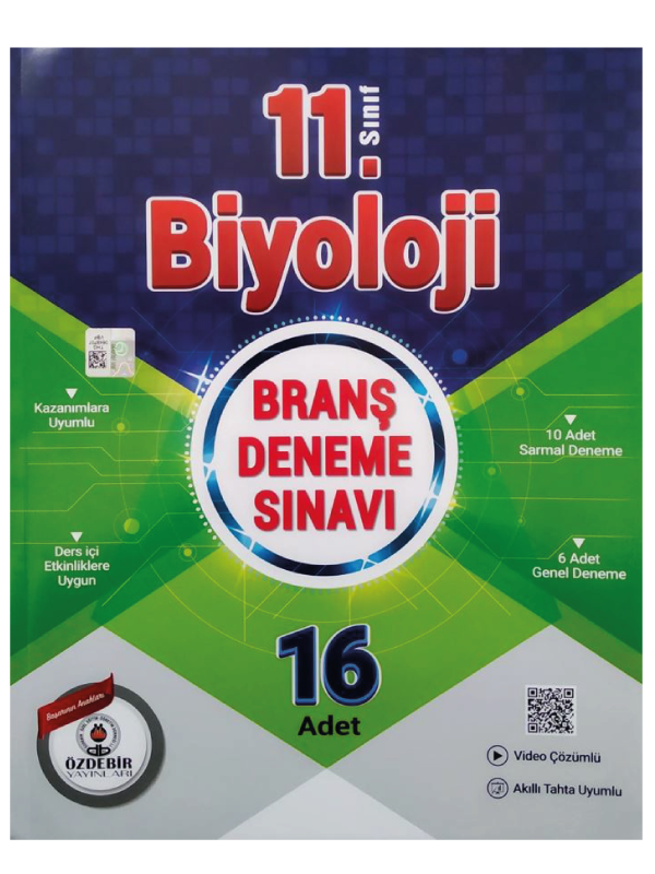 11.Sınıf Biyoloji Branş Deneme 11.Sınıf Biyoloji Branş Deneme