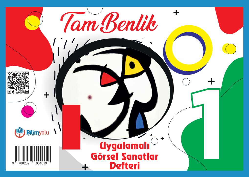 1.Sınıf Tam Benlik Uygulamalı Görsel Sanatlar Defteri Küçük Boy (25X35)