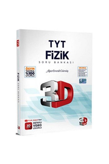 2024 TYT Fizik Soru Bankası 3D Yayınları 2024 TYT Fizik Soru Bankası 3D Yayınları