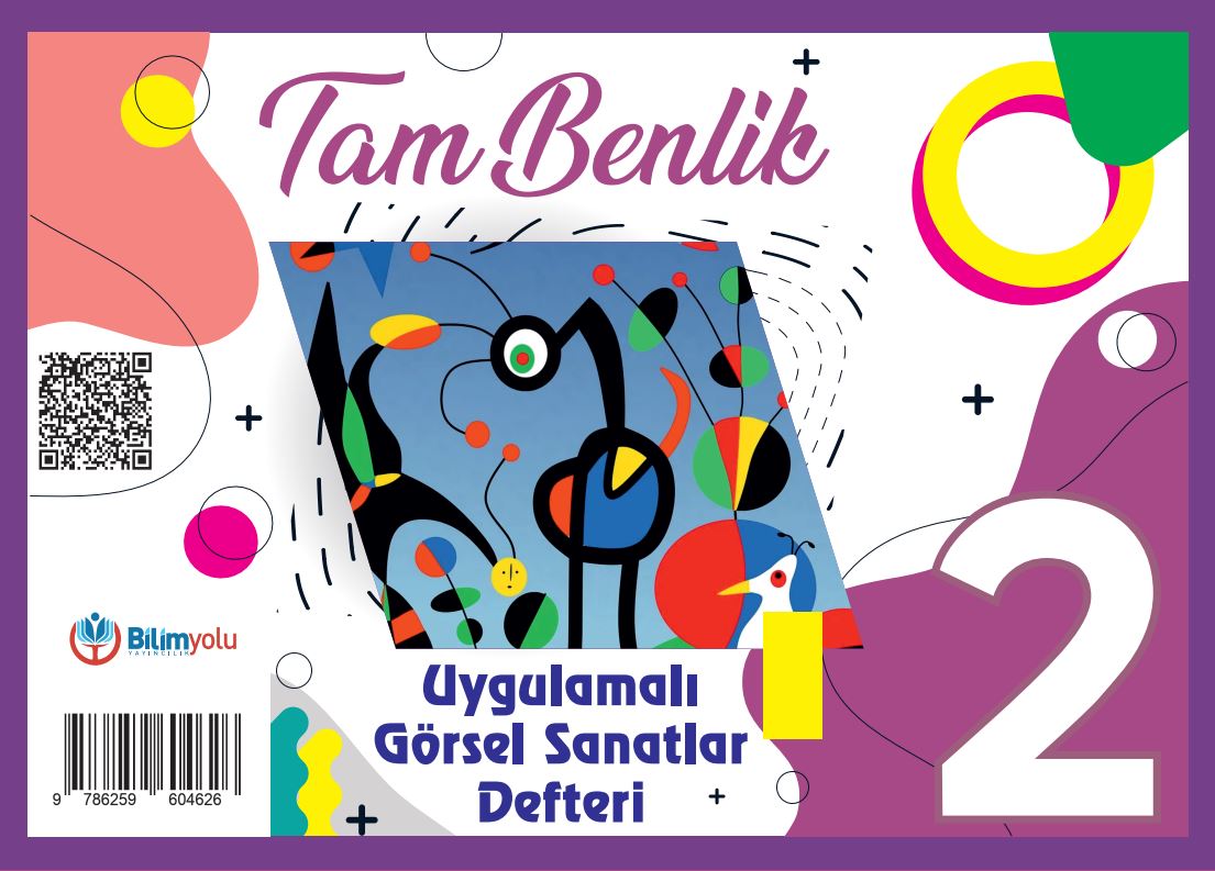 2.Sınıf Tam Benlik Uygulamalı Görsel Sanatlar Defteri Küçük Boy (25X35)