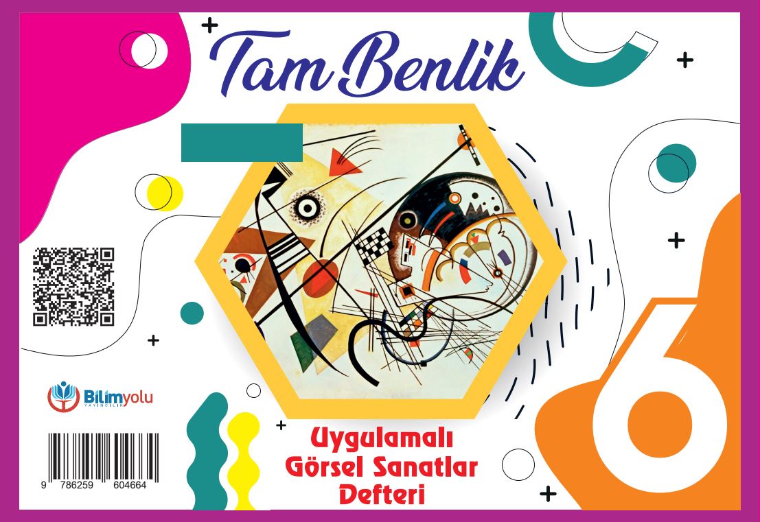 6.Sınıf Tam Benlik Uygulamalı Görsel Sanatlar Defteri Küçük Boy (25X35)
