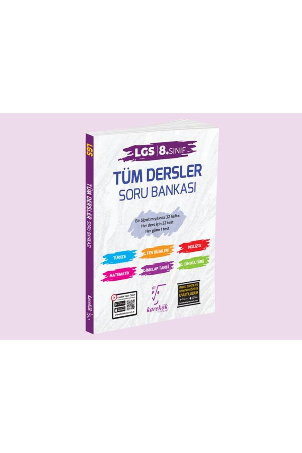 8.SINIF TÜM DERSLER SORU BANKASI 2024