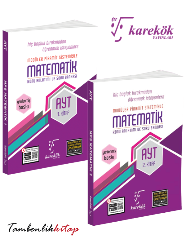 AYT Matematik 2 Cilt Birden MPS Konu Anlatımlı Soru Bankası (Yenilenmiş Baskı)