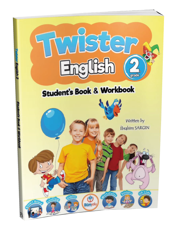 Bilimyolu Yayınları 2. Sınıf Twister English Student's Book & Workbook İbrahim Sargın