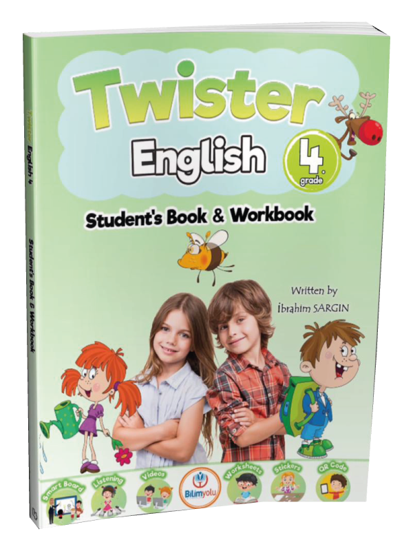 Bilimyolu Yayınları 4. Sınıf Twister English Student's Book & Workbook İbrahim Sargın