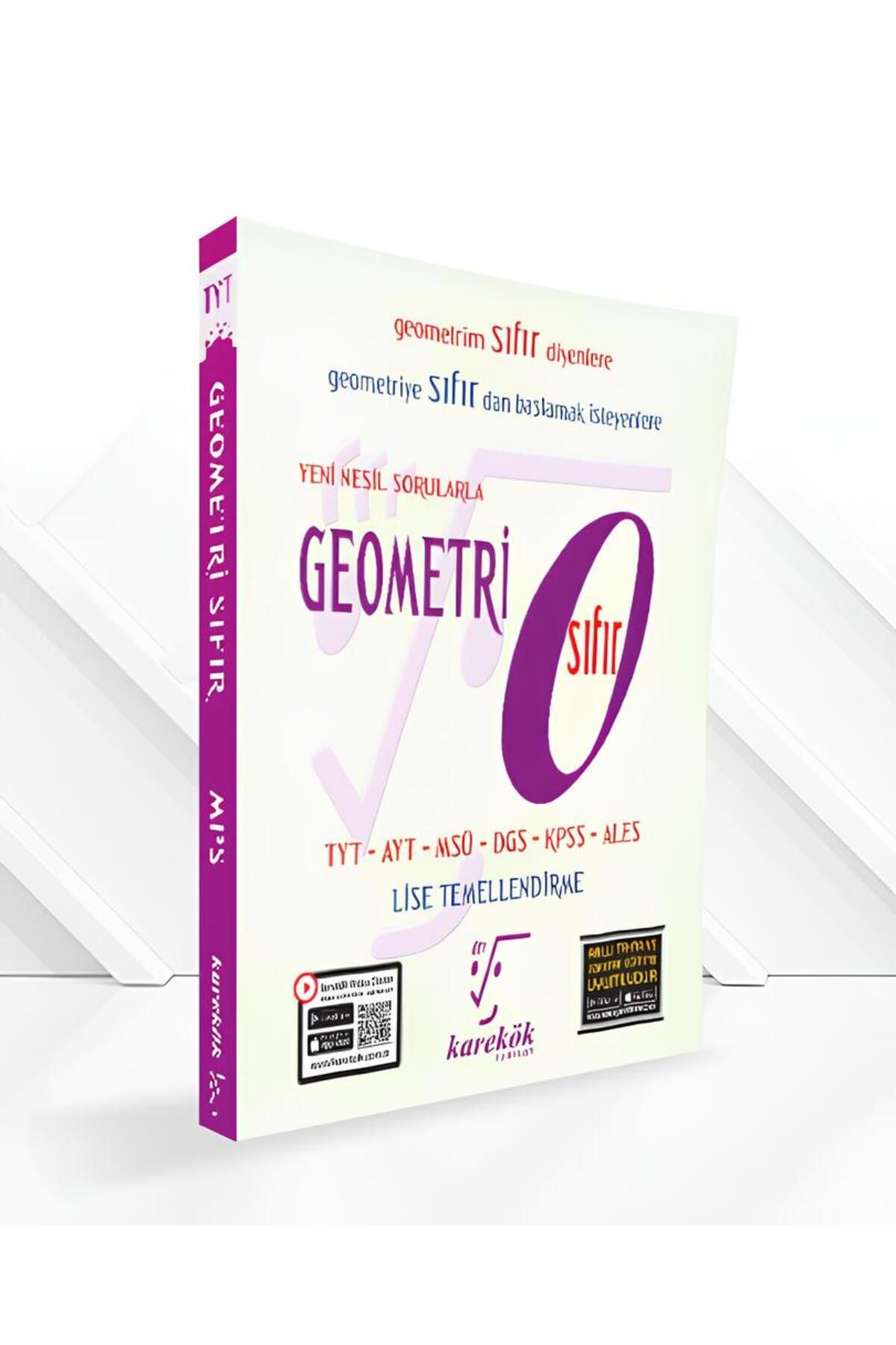Güncel Karekök Yayınları Güncel TYT-AYT Geometri Sıfır Konu Anlatımlı Çözümlü Soru (Yeni Nesil
