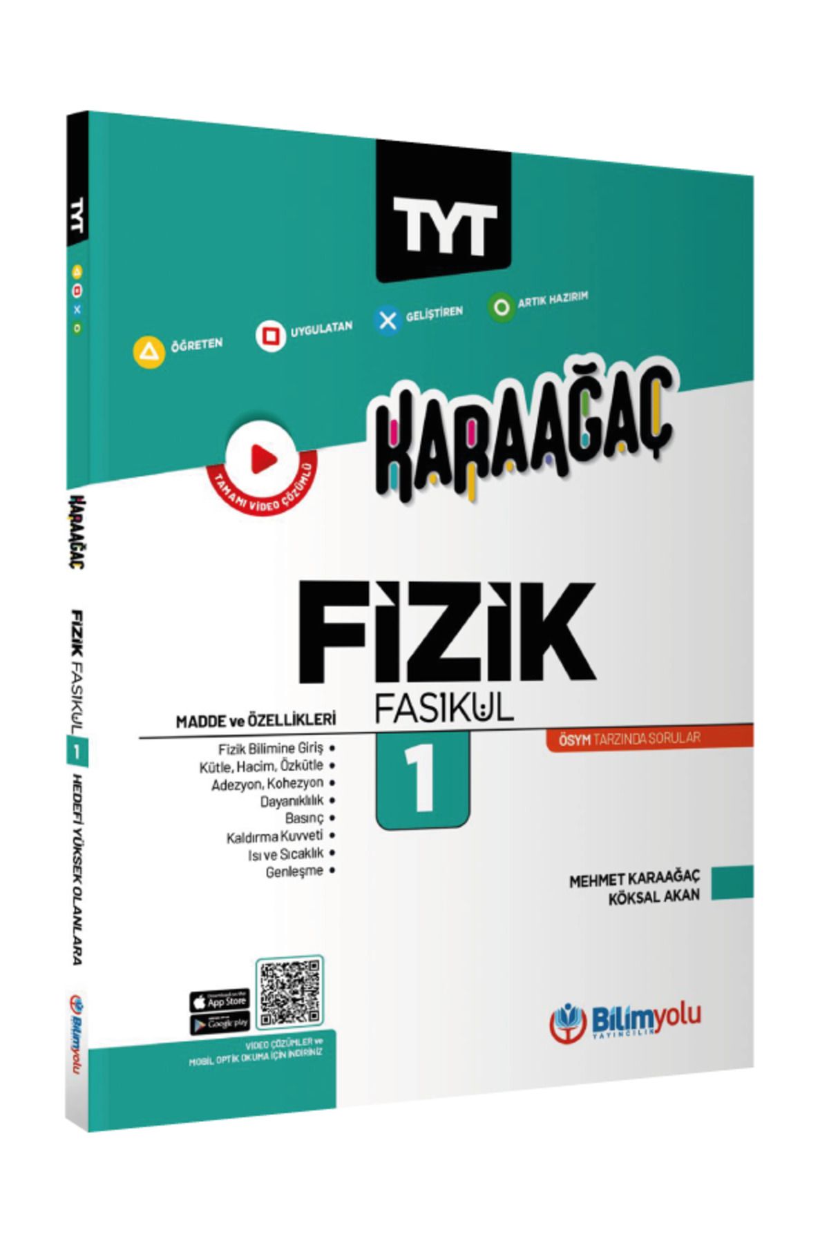 Karaağaç TYT Fizik Fasikülleri 1 (Madde ve Özellikleri)
