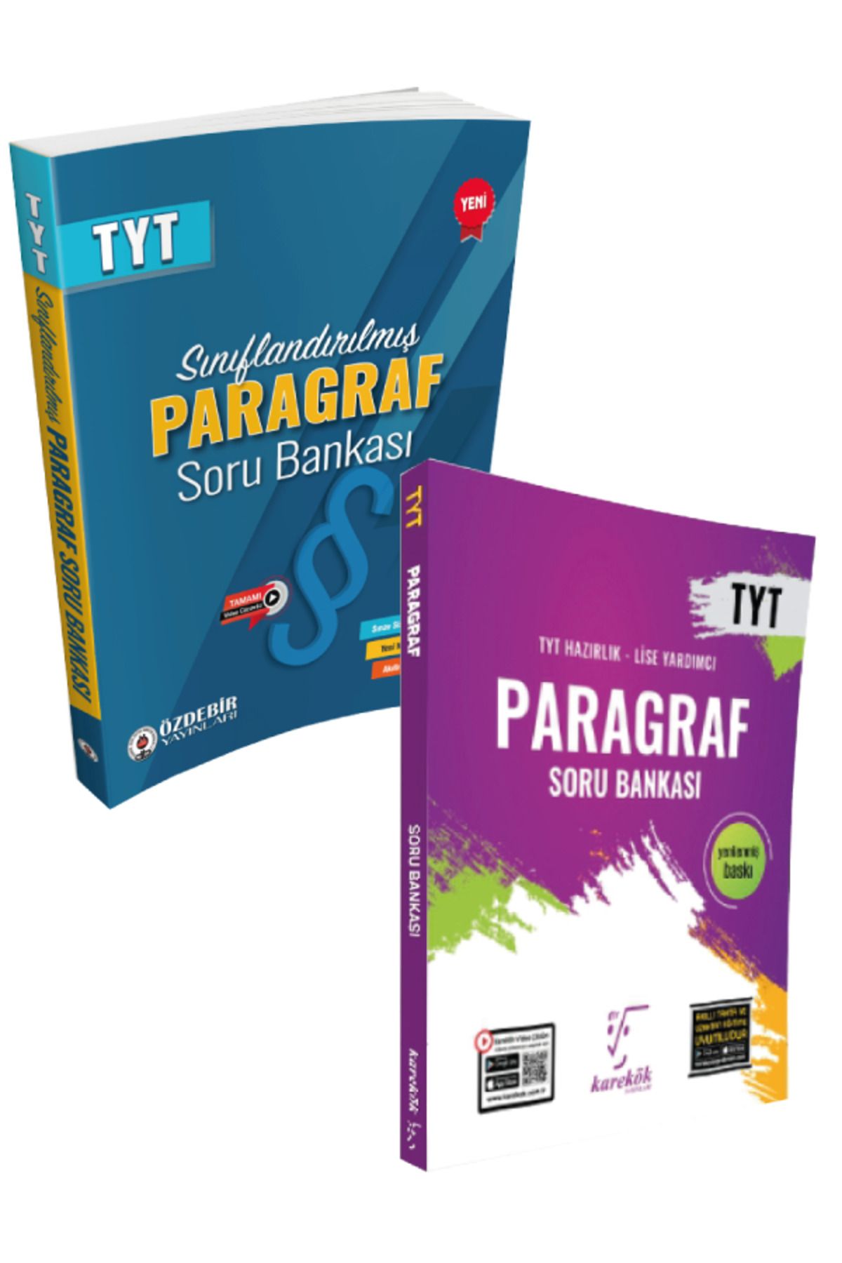 Karekök Özdebir TYT Paragraf Soru Bankası Seti (Yeni Baskı)