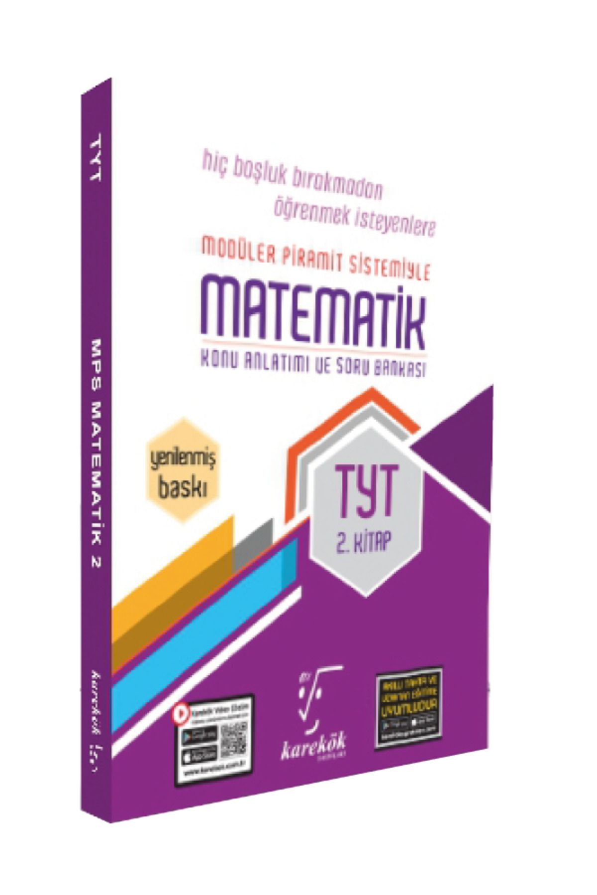 Karekök TYT Matematik Konu Anlatımlı Soru Bankası Seti 3 Kitap Birden MPS (Yeni Baskı)
