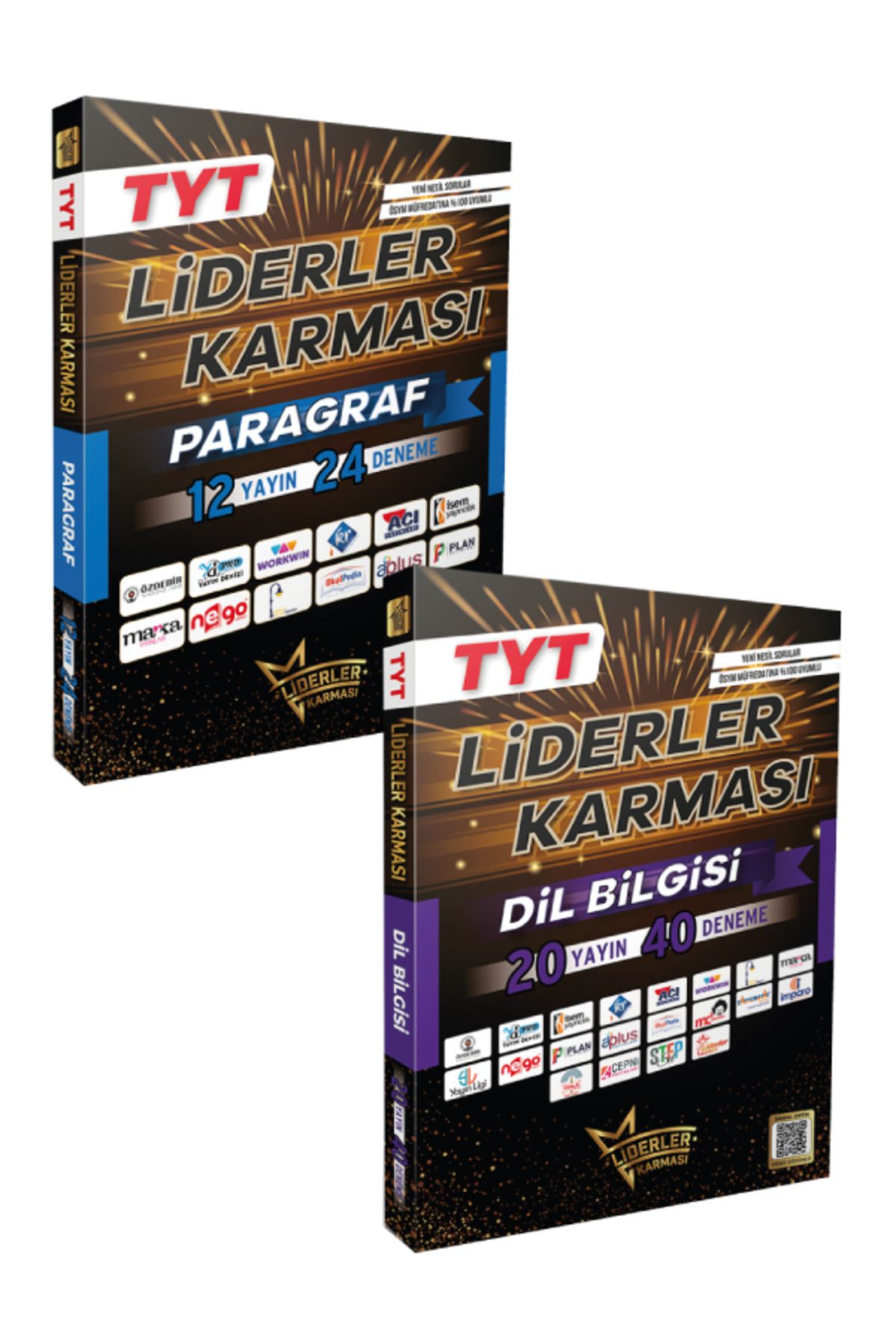 Liderler Karması 2024 Model TYT Dil Bilgisi ve Paragraf Öğreten Branş Deneme Seti