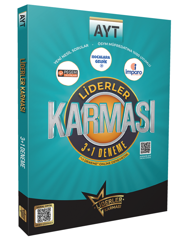 Liderler Karması Ayt 3+1 Deneme Seti Liderler Karması Ayt 3+1 Deneme Seti