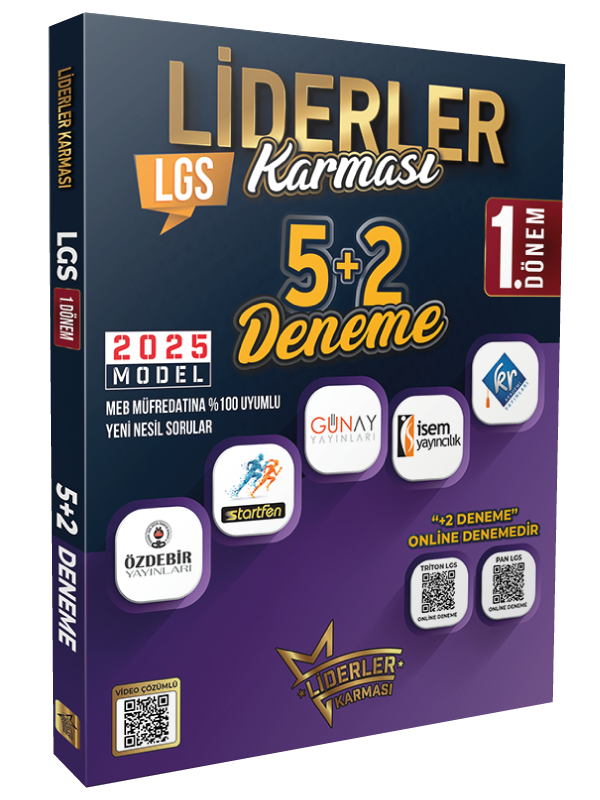 Liderler Karması LGS 1.dönem 5+2 Deneme Seti - 2025 Model
