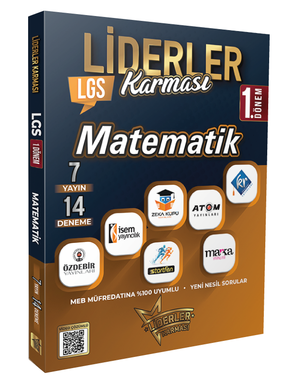 Liderler Karması LGS 1.dönem Matematik Denemeleri 7 Yayın 14 Deneme