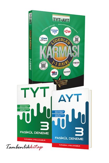 Liderler Karması TYT-AYT 6+6 Deneme Sınavı Seti
