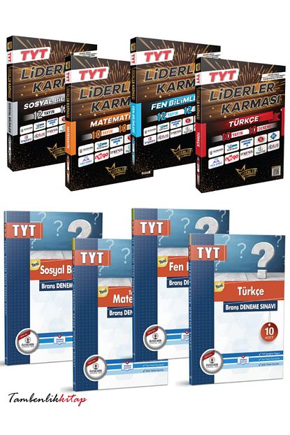 Liderler Karması TYT Branş Deneme Seti Özdebir Yayınları Liderler Karması TYT Branş Deneme Seti Özdebir Yayınları