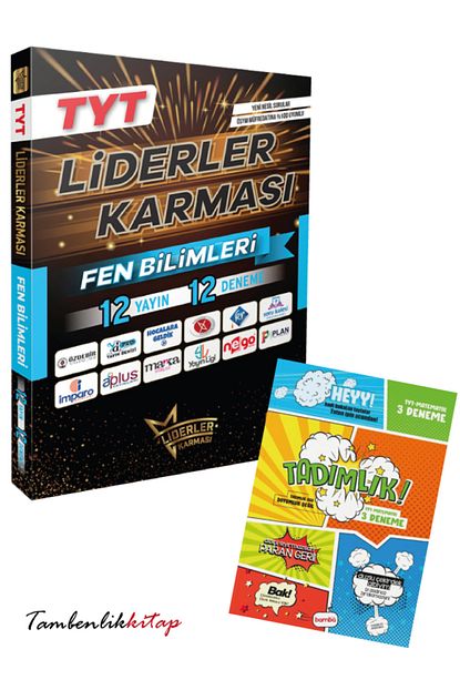Liderler Karması TYT Fen Bilimleri Branş Deneme +3 Matematik Deneme