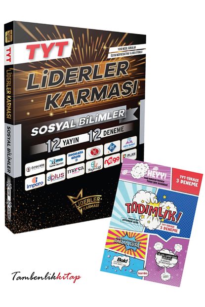 Liderler Karması TYT Sosyal Bilimler Branş Deneme +3 Türkçe Deneme