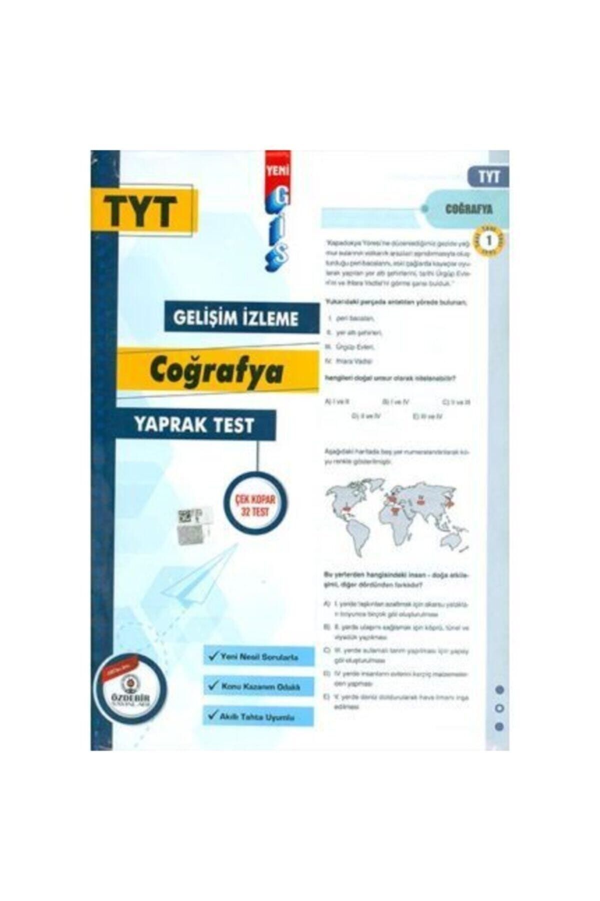 Özdebir Tyt Coğrafya Gis Yaprak Test 2022