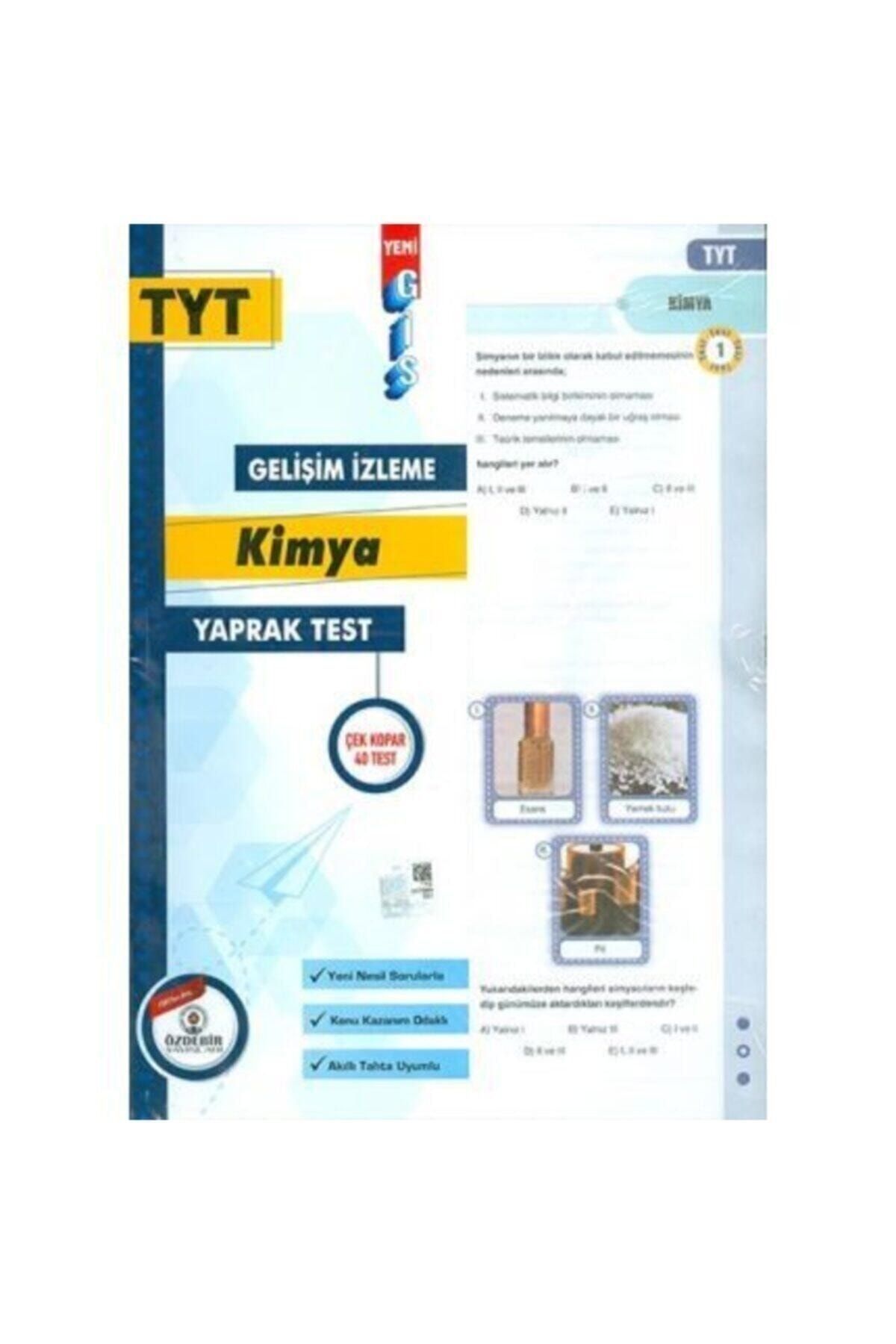 Özdebir Tyt Kimya Gis Yaprak Test