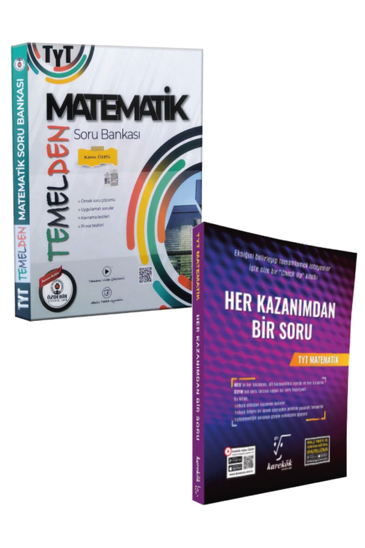 Özdebir TYT Temelden Matematik Konu Özetli Her Kazanımdan Bir Soru (Yeni Baskı)