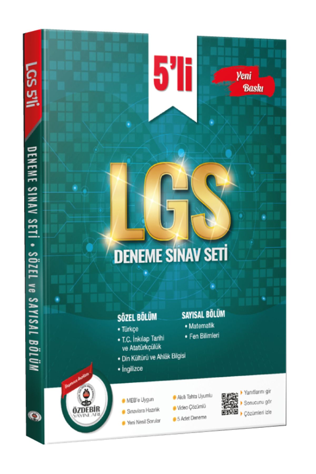 Özdebir Ve Karekök Yayınları Ile Lgs Deneme Seti Fulleten Sorular (HEDİYELİ)