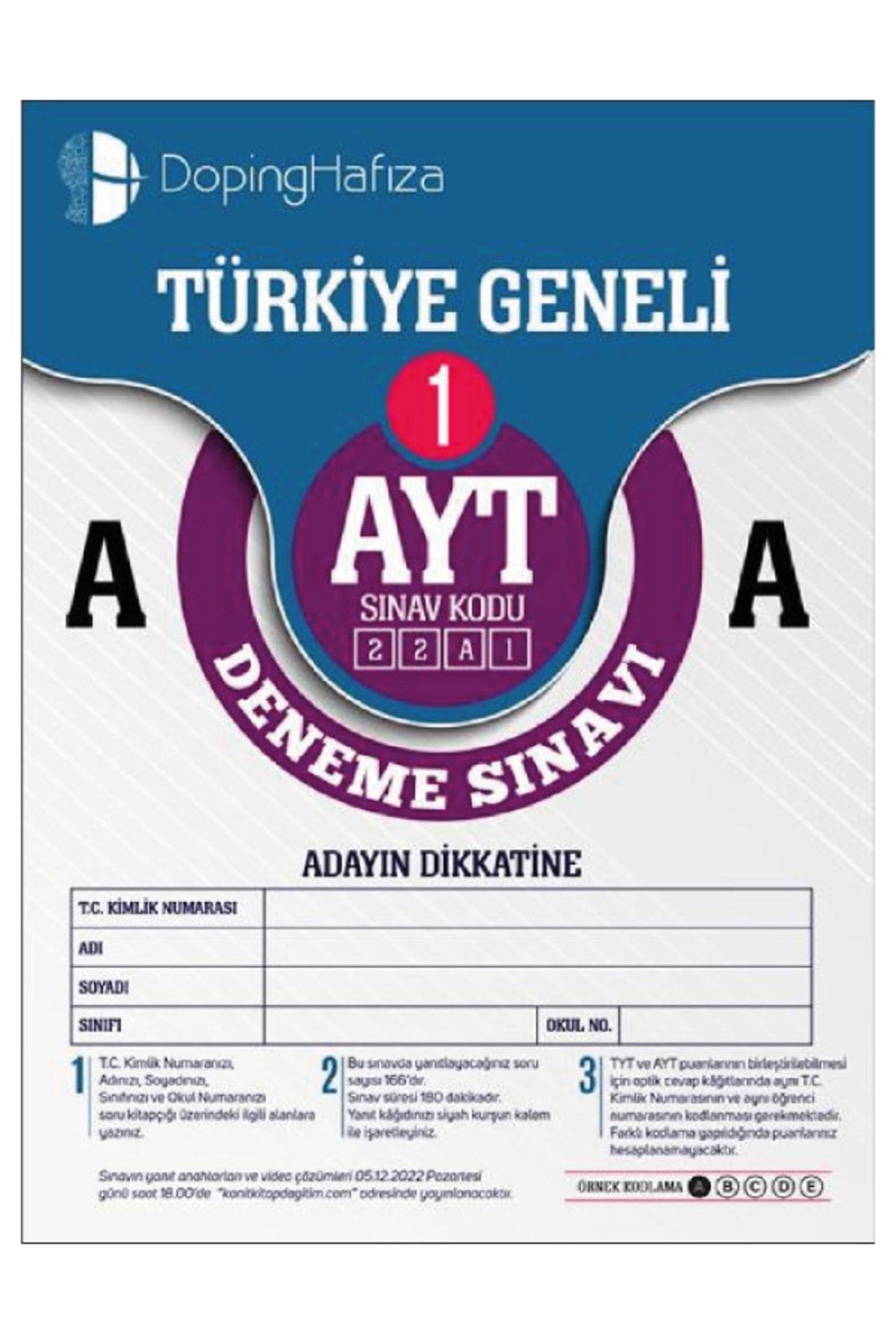 Özdebir Yayınları AYT Kimya Soru Bankası Yaprak Test Seti