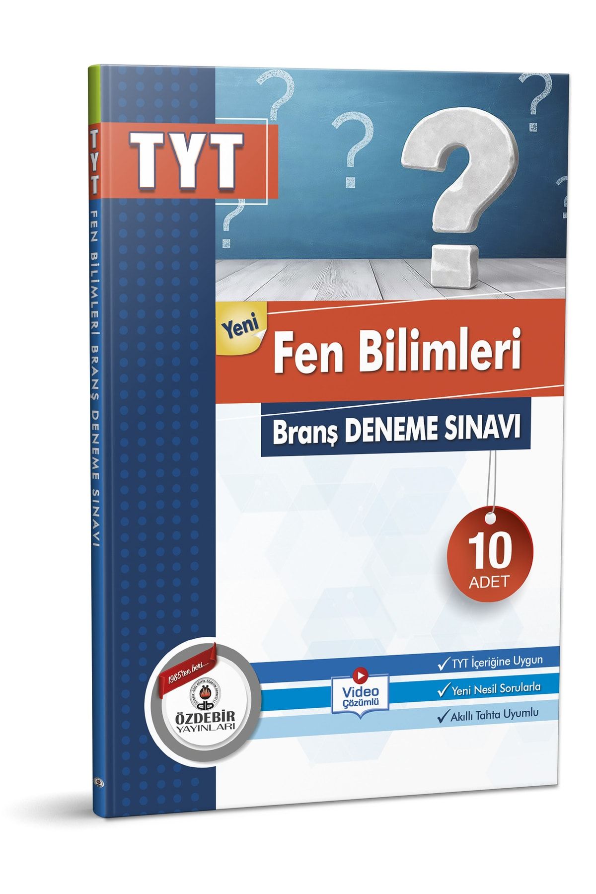 Özdebir Yayınları Tyt Branş Deneme Seti Toplam 4 Kitap (4x10 Deneme)