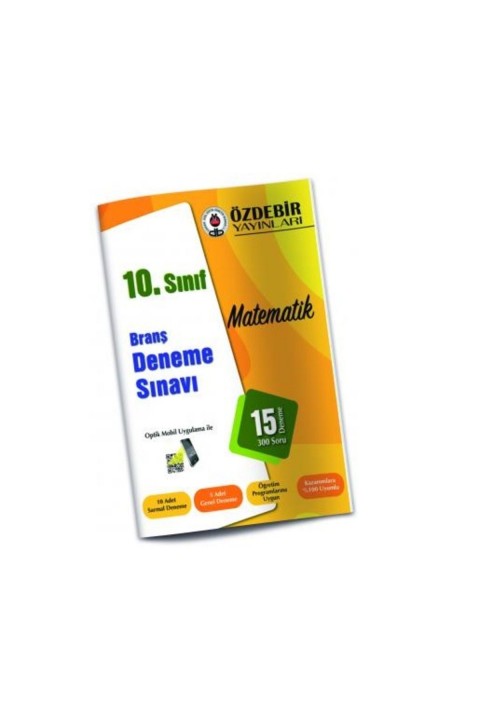 10.sınıf Matematik Branş Denemeleri Özdebir-009