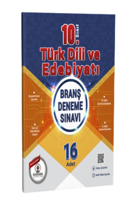 10.Sınıf Sözel Branş Deneme Seti Güncel Yeni Baskı