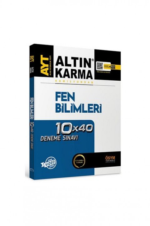 2023 Model Ayt Fen Bilimleri 10x40 Deneme Sınavı Yayınları