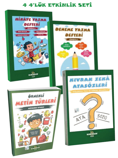 4 4'Lük Örnekli, Uygulamalı Etkinlik Seti