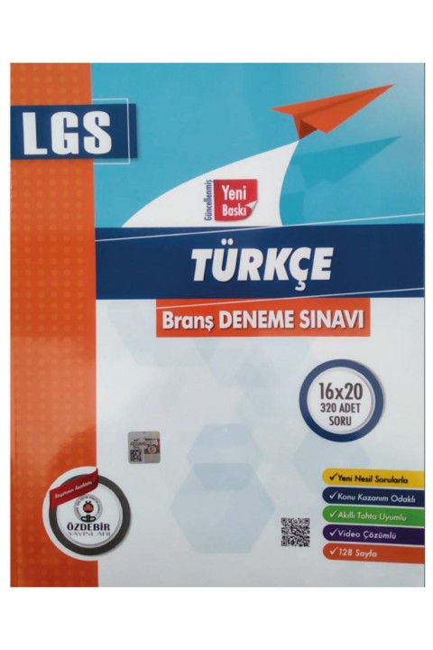 8. Sınıf Lgs Özdebir Branş Deneme Seti