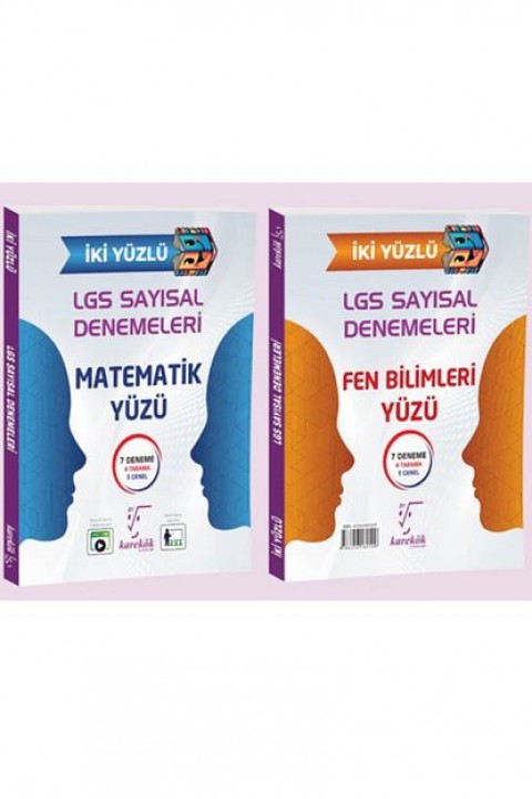 8.Sınıf LGS İki Yüzlü Sayısal Denemeleri ( 7 Matematik-7 Fen Bilimleri )