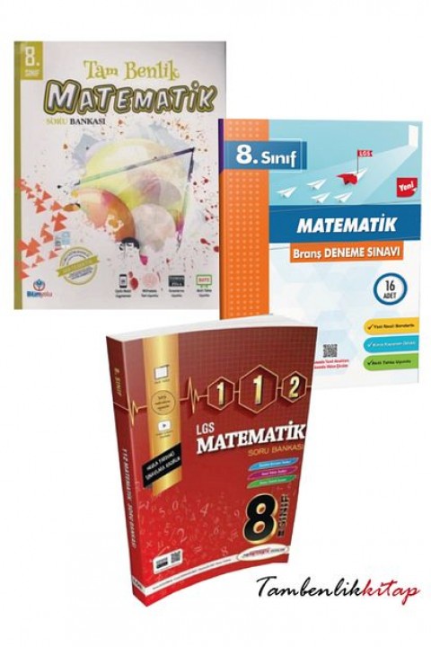 8.Sınıf LGS Matematik Orta Seviye Soru, Deneme Seti