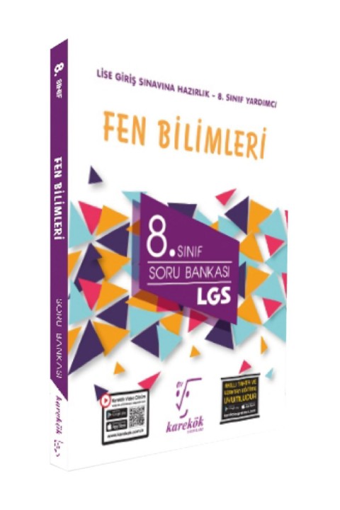 8.Sınıf LGS Türkçe, Fen, Matematik 3'lü Set (Yeni Baskı)