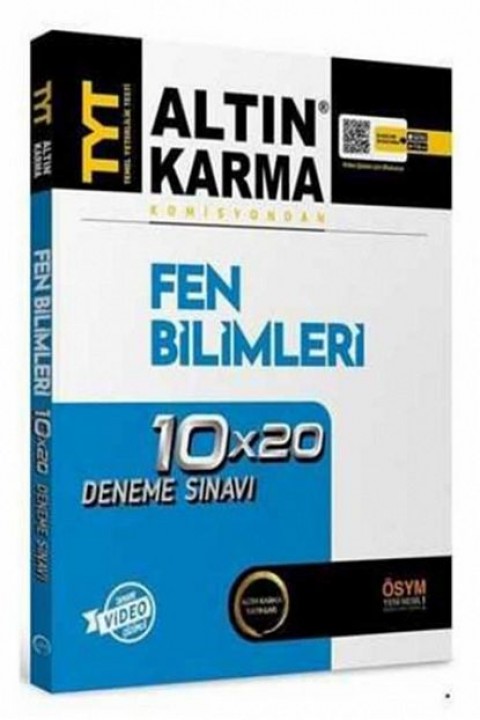 Altın Karma 2024 Tyt Fen Bilimleri 10x20 Branş Deneme