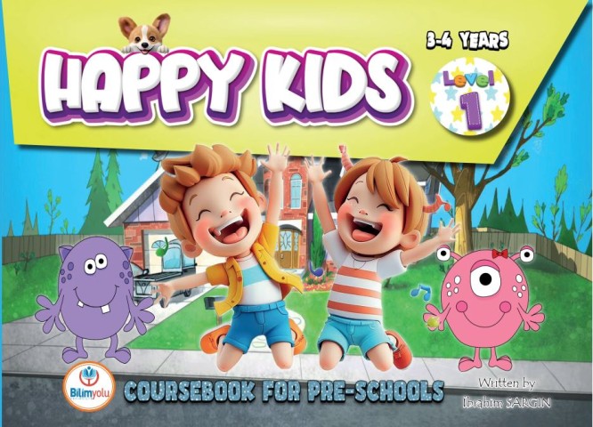 Bilimyolu Yayıncılık Happy Kids Level-1 (3-4 Yaş) İbrahim Sargın