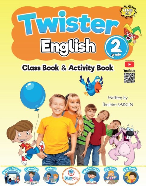 Bilimyolu Yayıncılık 2. Sınıf Twister English Student's Book & Workbook İbrahim Sargın