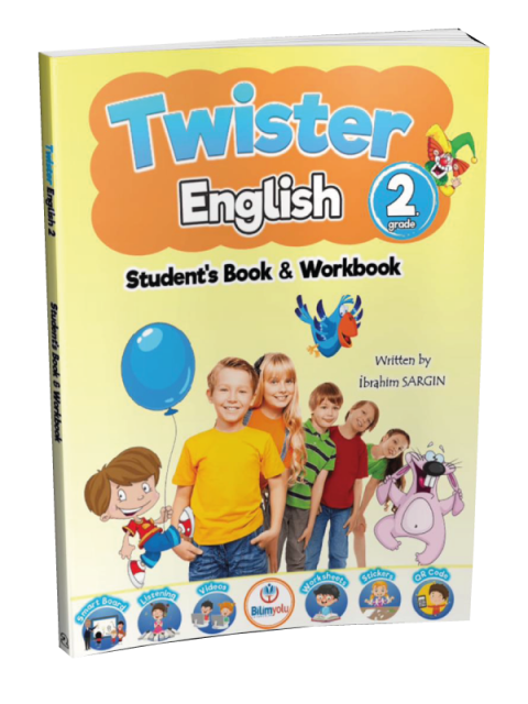 Bilimyolu Yayınları 2. Sınıf Twister English Student's Book & Workbook İbrahim Sargın
