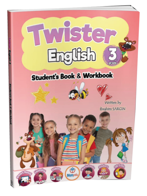 Bilimyolu Yayınları 3. Sınıf Twister English Student's Book & Workbook İbrahim Sargın