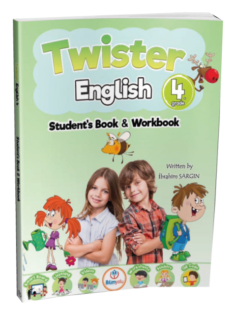 Bilimyolu Yayınları 4. Sınıf Twister English Student's Book & Workbook İbrahim Sargın
