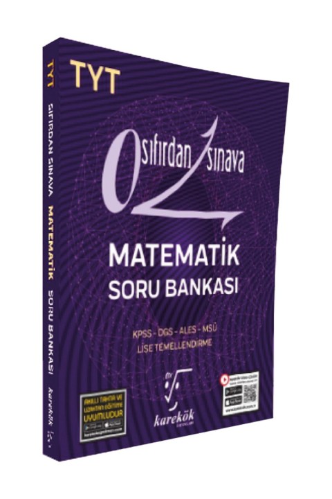 Karekök TYT Sıfırdan Sınava Matematik Soru Bankası (Yeni Baskı)