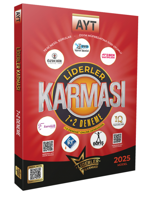 Liderler Karması 2025 Model Ayt 7+2 Deneme Seti
