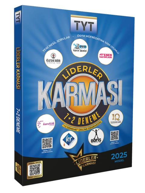 Liderler Karması 2025 Model Tyt 7+2 Deneme Seti
