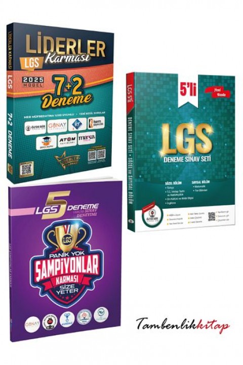 Liderler Karması 8.Sınıf LGS'nin Anahtarı Deneme Seti