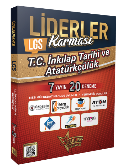 Liderler Karması LGS İnkılap Tarihi Denemeleri 8 Yayın 23 Deneme