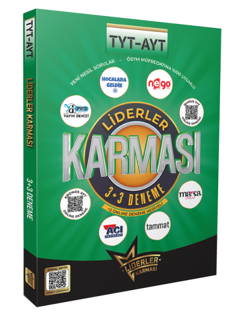 Liderler Karması TYT-AYT 3+3 Deneme Seti