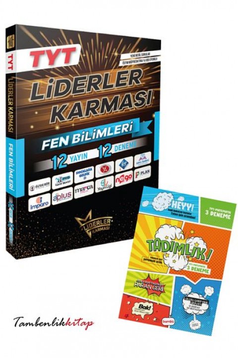 Liderler Karması TYT Fen Bilimleri Branş Deneme +3 Matematik Deneme