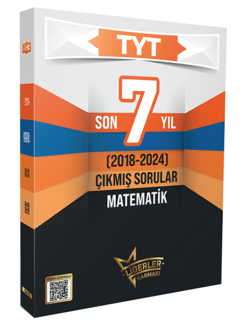 Liderler Karması TYT Son 7 Yıl Matematik Branş Çıkmış Sorular (2018-2024)