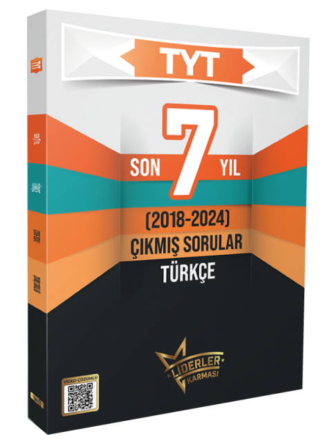 Liderler Karması TYT Son 7 Yıl Türkçe Branş Çıkmış Sorular (2018-2024)
